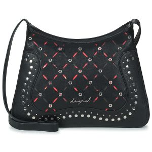 Borsa a spalla donna Desigual  YANKEE MANAOS  Nero Desigual 8445110716939
