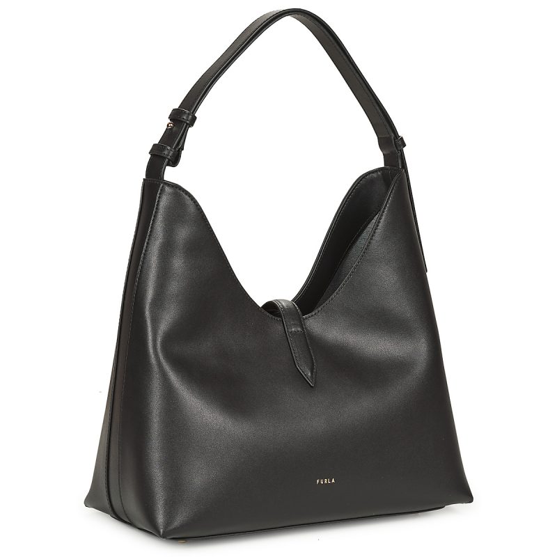 Furla FURLA GOCCIA M HOBO Nero Borse a spalla Donna - 2