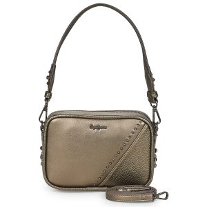 Borsa a spalla donna Pepe jeans  KEYRA METALLIC  Oro Pepe jeans 8447166591317