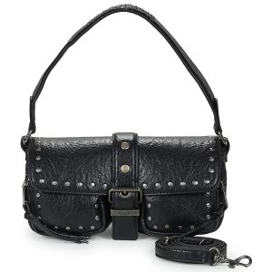 Borsa a spalla donna Pepe jeans  SALLY MOON  Nero Pepe jeans 8447166583862
