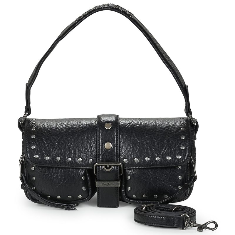 Borsa a spalla donna Pepe jeans  SALLY MOON  Nero Pepe jeans 8447166583862