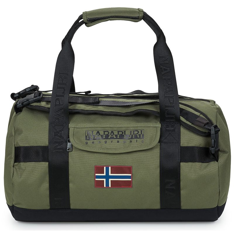 Napapijri BERING TRAVEL SMALL Khaki Herren-Reisetasche - 1