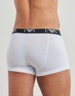 Boxer Emporio Armani 3 PACK TRUNK AF14131 Bianco Boxer Uomo - 4