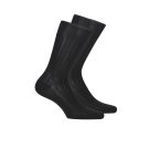 Calzini DIM MC FIL D'ECOSSE COTE FINE PACK X2 Nero Calzini Uomo - 1
