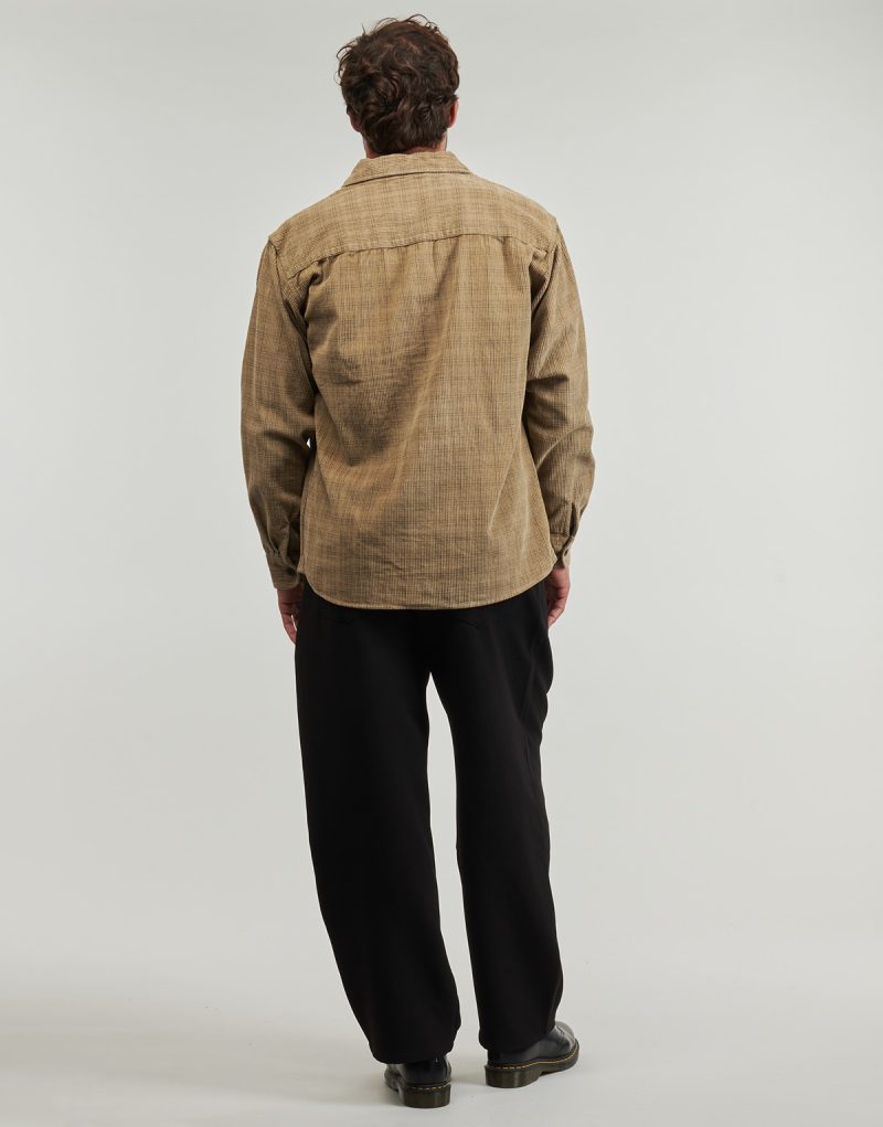 Camicia a maniche lunghe Only & Sons ONSWALEED CORDUROY Beige Camicie a maniche lunghe Uomo - 4