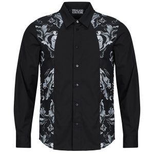 Camicia a maniche lunghe uomo Versace Jeans Couture  79GAL208  Nero Versace Jeans Couture 8052029130932
