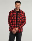 Camicia a maniche lunghe Volcom BOWERED FLEECE LS Rosso Camicie a maniche lunghe Uomo - 2