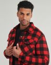 Camicia a maniche lunghe Volcom BOWERED FLEECE LS Rosso Camicie a maniche lunghe Uomo - 5