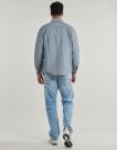 Volcom LEVELSTONE LS Blue Long Sleeve Shirt Men's Long Sleeve Shirts - 4
