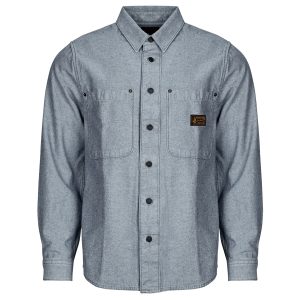 Camicia a maniche lunghe uomo Volcom  LEVELSTONE LS  Blu Volcom 198433101774