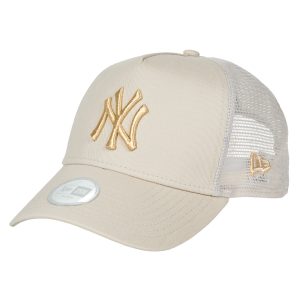 Cappellino    FEMALE METALLIC TRUCKER NEW YORK YANKEES STNMTG  Beige