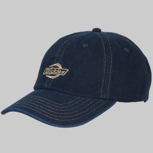 Cappellino uomo Dickies  DENIM DAD CAP RINSED  Blu Dickies 198265517705