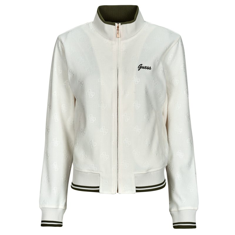 Felpa    PAULINA FULL ZIP  Bianco