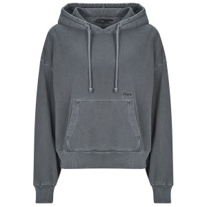 Felpa    W RETRO PO HOODIE  Grigio