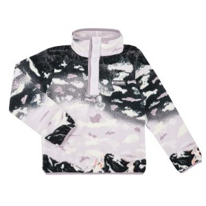 Felpa bambina ragazza Columbia  HELVETIA II PRINTED HALF SNAP FLEECE Columbia 195982963334