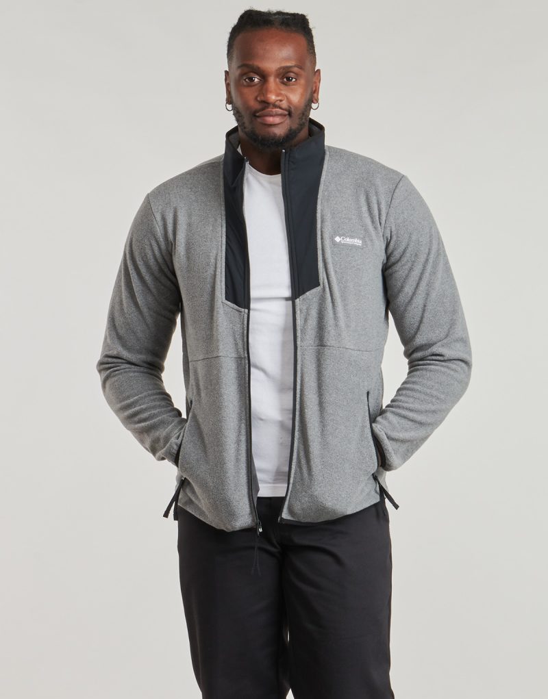 Felpa Columbia SEQUOIA GROVE FULL ZIP FLEECE Grigio Felpe Uomo - 2