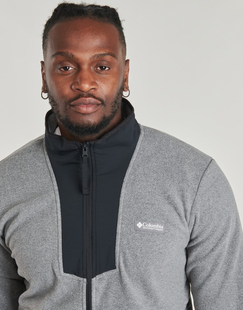 Felpa Columbia SEQUOIA GROVE FULL ZIP FLEECE Grigio Felpe Uomo - 5