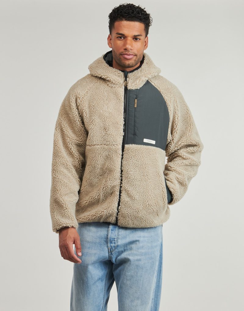 Felpa Element WOLFE SHERPA Bianco Felpe Uomo - 5