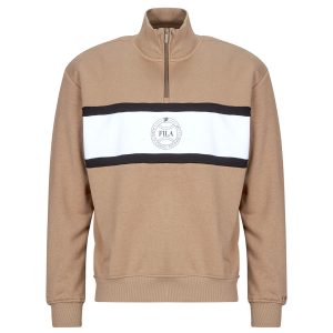 Felpa uomo Fila  PARELLA LOOSE HALF-ZIP SWEATSHIRT  Beige Fila 4067777240714