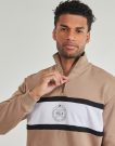 Felpe Fila PARELLA LOOSE HALF-ZIP SWEATSHIRT Beige Felpe Uomo - 5