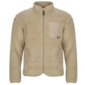 Felpa uomo Fila  VALGRANA REGULAR TEDDY  FLEECE JACKET  Beige Fila 4067777239527