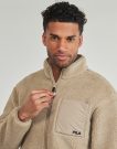 Felpa Fila VALGRANA REGULAR TEDDY FLEECE JACKET Beige Felpe Uomo - 5