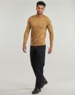 Felpe Lyle & Scott Cotton Merino Crew Neck Jumper Marrone Felpe Uomo - 3