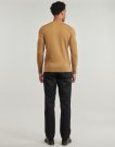 Felpe Lyle & Scott Cotton Merino Crew Neck Jumper Marrone Felpe Uomo - 4
