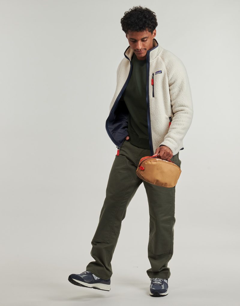 Felpa Patagonia M'S RETRO PILE JKT Beige Felpe Uomo - 2