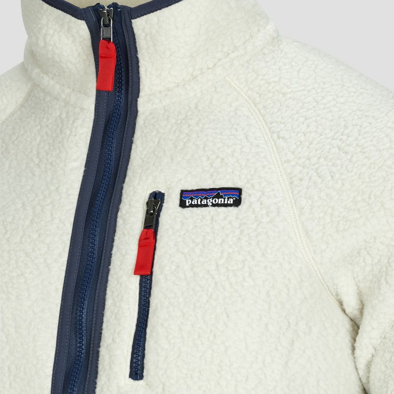 Felpa Patagonia M'S RETRO PILE JKT Beige Felpe Uomo - 7