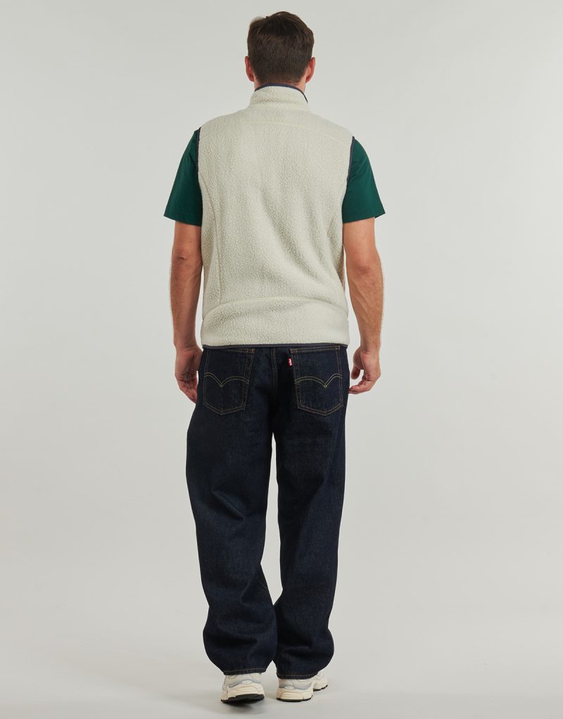 Sweatshirt Patagonia M'S BACK PILE VEST Beige Sweatshirt Men - 4