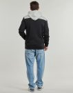 Sweat-shirts &agrave; capuche Quiksilver KELLER BLOCK ZIP Grigio Felpe con cappuccio Uomo - 4