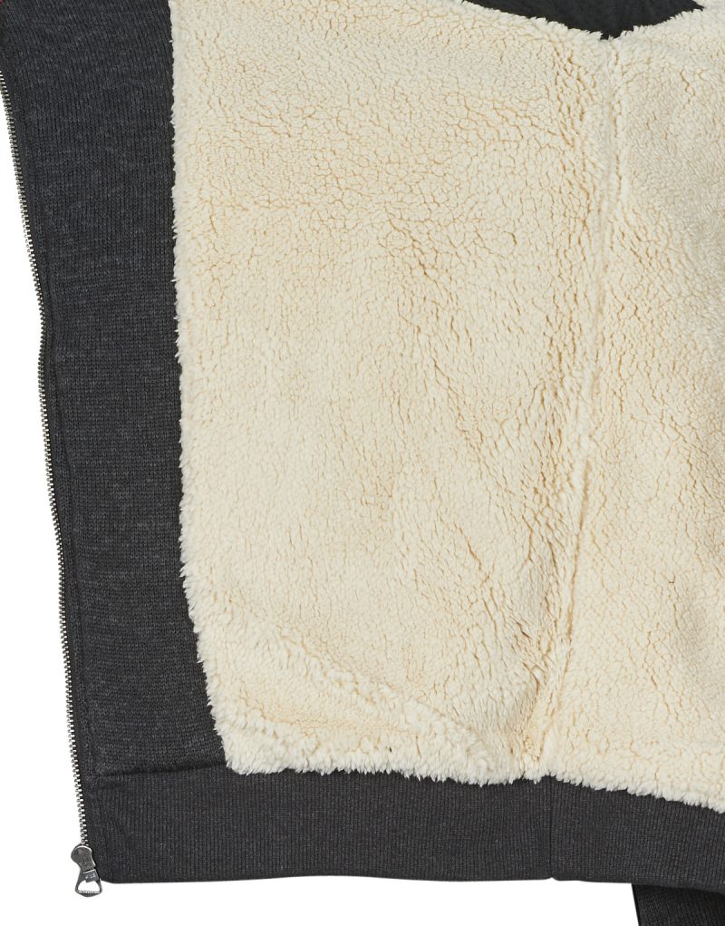 Quiksilver K HoodiesELLER SHERPA Nero Felpe con cappuccio Uomo - 6