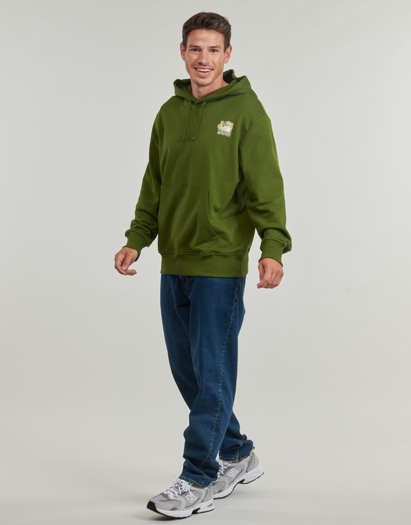 Felpe con cappuccio The North Face M CONNECT RELAXED HOODED Verde Felpe con cappuccio Uomo - 3