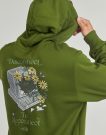 Felpe con cappuccio The North Face M CONNECT RELAXED HOODED Verde Felpe con cappuccio Uomo - 5