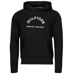 Felpa uomo Tommy Hilfiger  ROUNDALL HOODY  Nero Tommy Hilfiger 8720636609171