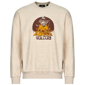 Felpa uomo Volcom  FA CALLUM ROONEY CREW  Beige Volcom 198433112633
