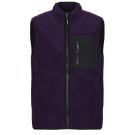 Felpa Volcom MUZZER FUZZAR VEST Viola Felpe Uomo - 1