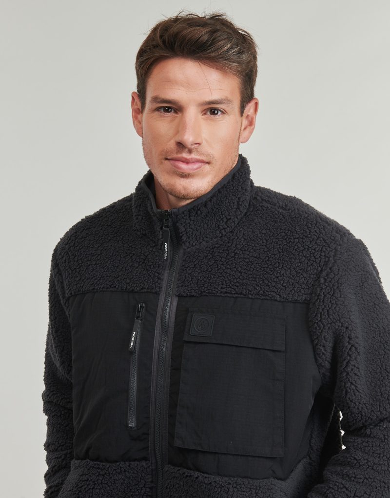 Felpa  Volcom  STORM STONE ZIP  Nero -  Felpe Uomo - 5