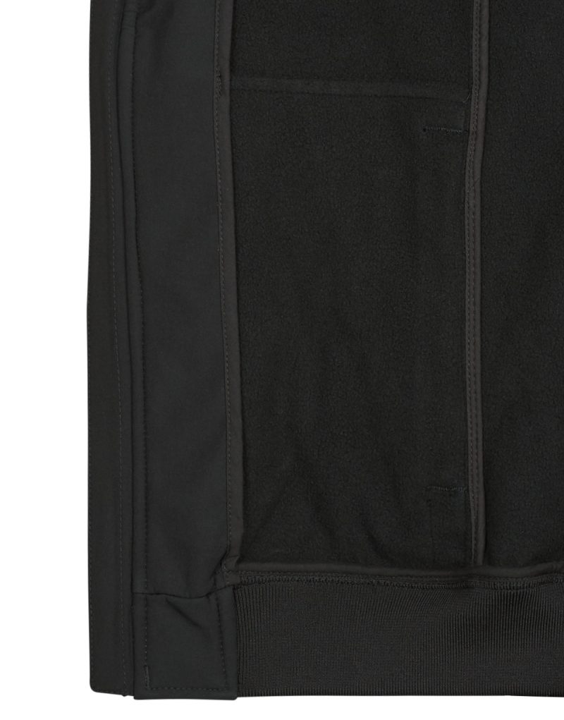 Giacca Sportiva Lyle & Scott Tonal Fleece Back Softshell Nero Giacche Sportive Uomo - 6