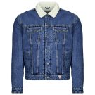 Denim jacket Guess SHERPA REG TRUCKER Blue Men's Denim Jackets - 1