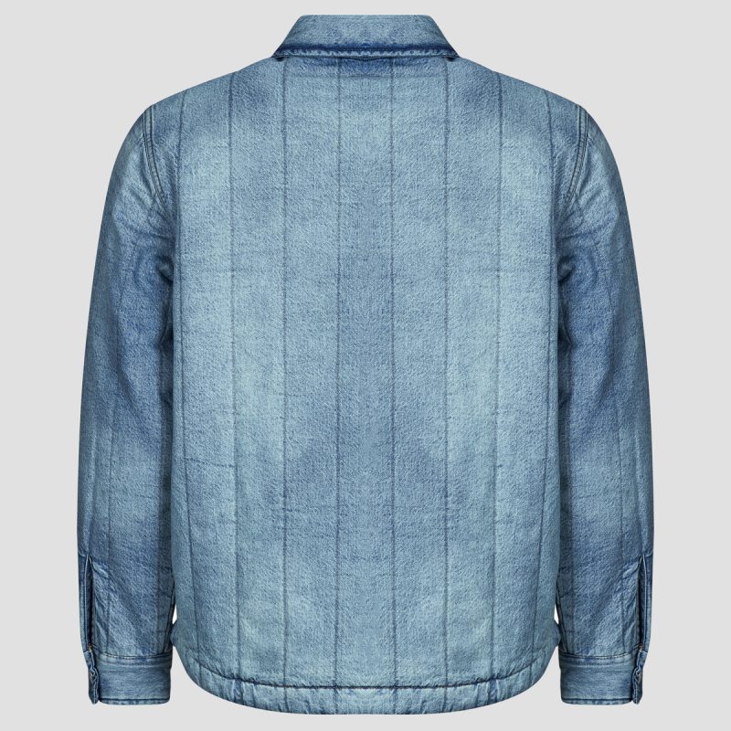 Giacca in jeans  Levis  KYREN OVERSHIRT  Blu -  Giacche in jeans Uomo - 6
