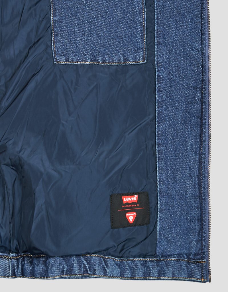 Giacca in jeans  Levis  KYREN OVERSHIRT  Blu -  Giacche in jeans Uomo - 7