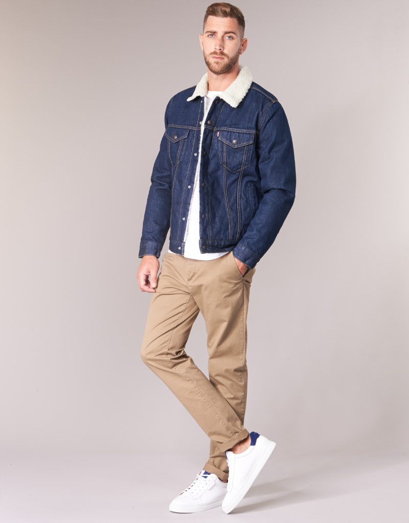 Giacca in jeans  Levis  TYPE 3 SHERPA TRUCKER  Marine -  Giacche in jeans Uomo - 3