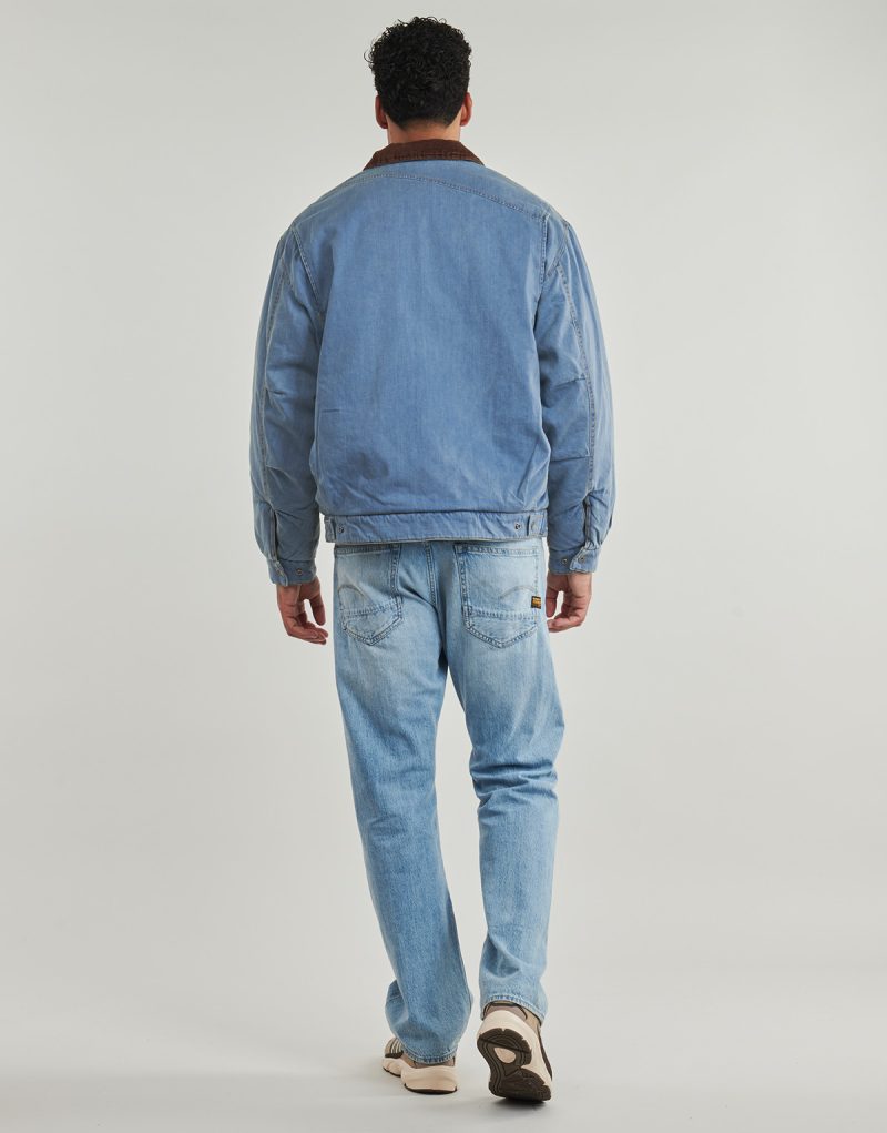 Giacca in jeans Volcom STONEWISH JACKET Blu Giacche in jeans Uomo - 4