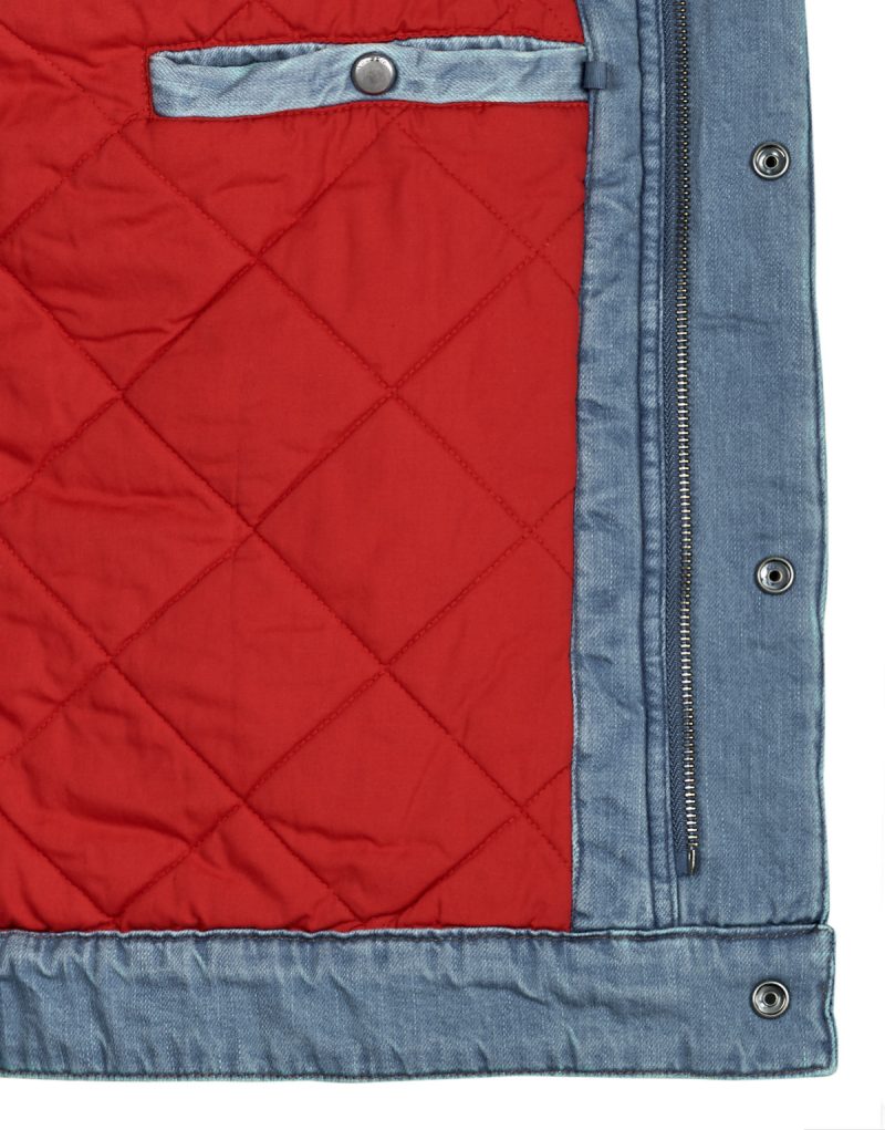 Giacca in jeans Volcom STONEWISH JACKET Blu Giacche in jeans Uomo - 6