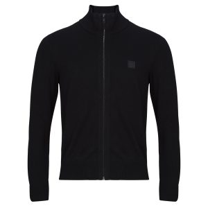 Gilet / Cardigan uomo BOSS  Kanozip_S  Nero BOSS 4063547150313