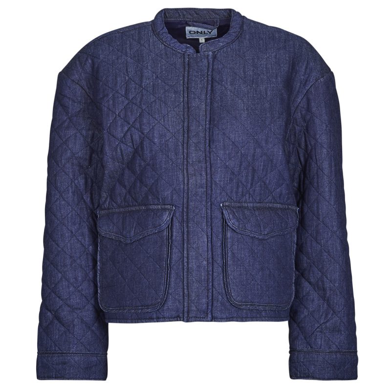 Giubbotto    ONLHALLIE QUILTED DNM  Blu