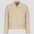 Giubbotto Dickies FORT SMITH TRUCKER JACKET WOOD ASH Beige Giubbotti Uomo - 1