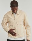 Giubbotto Dickies FORT SMITH TRUCKER JACKET WOOD ASH Beige Giubbotti Uomo - 5